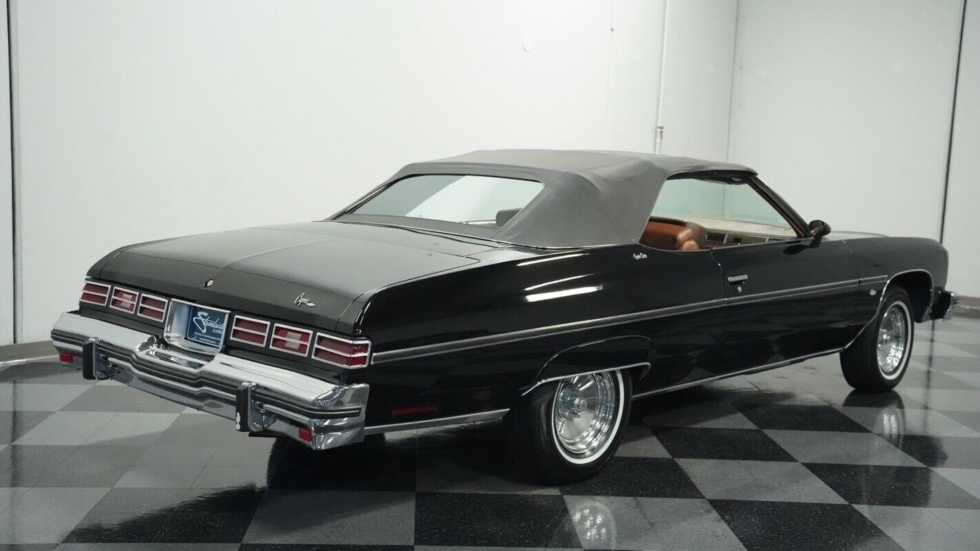 Chevrolet-Caprice-Cabriolet-1975-Black-Dark-Saddle-14109-11