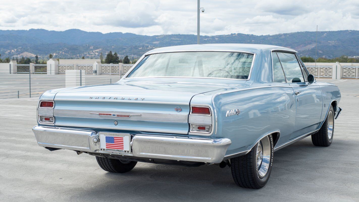 Chevrolet-Chevelle-1964-Blue-Black-0-4