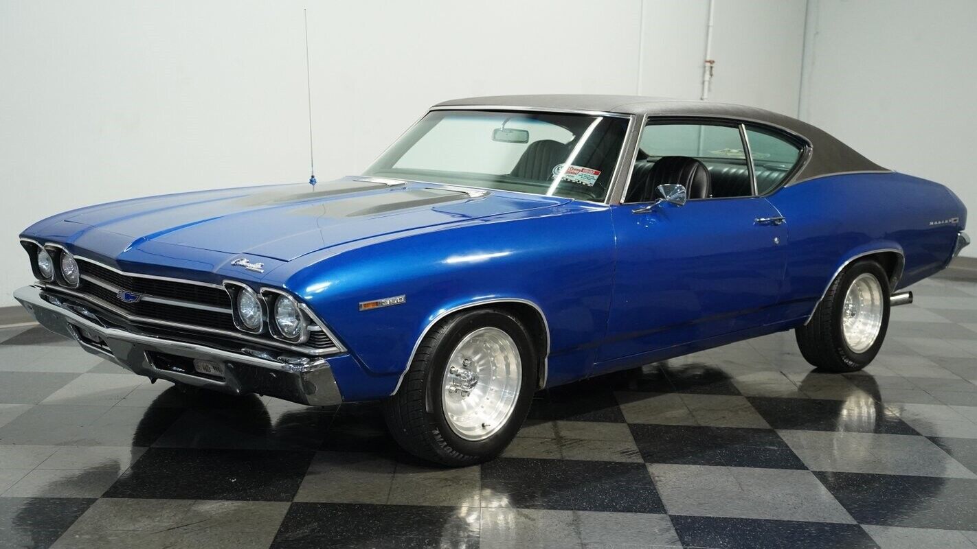 Chevrolet-Chevelle-1969-Blue-Black-68212-6