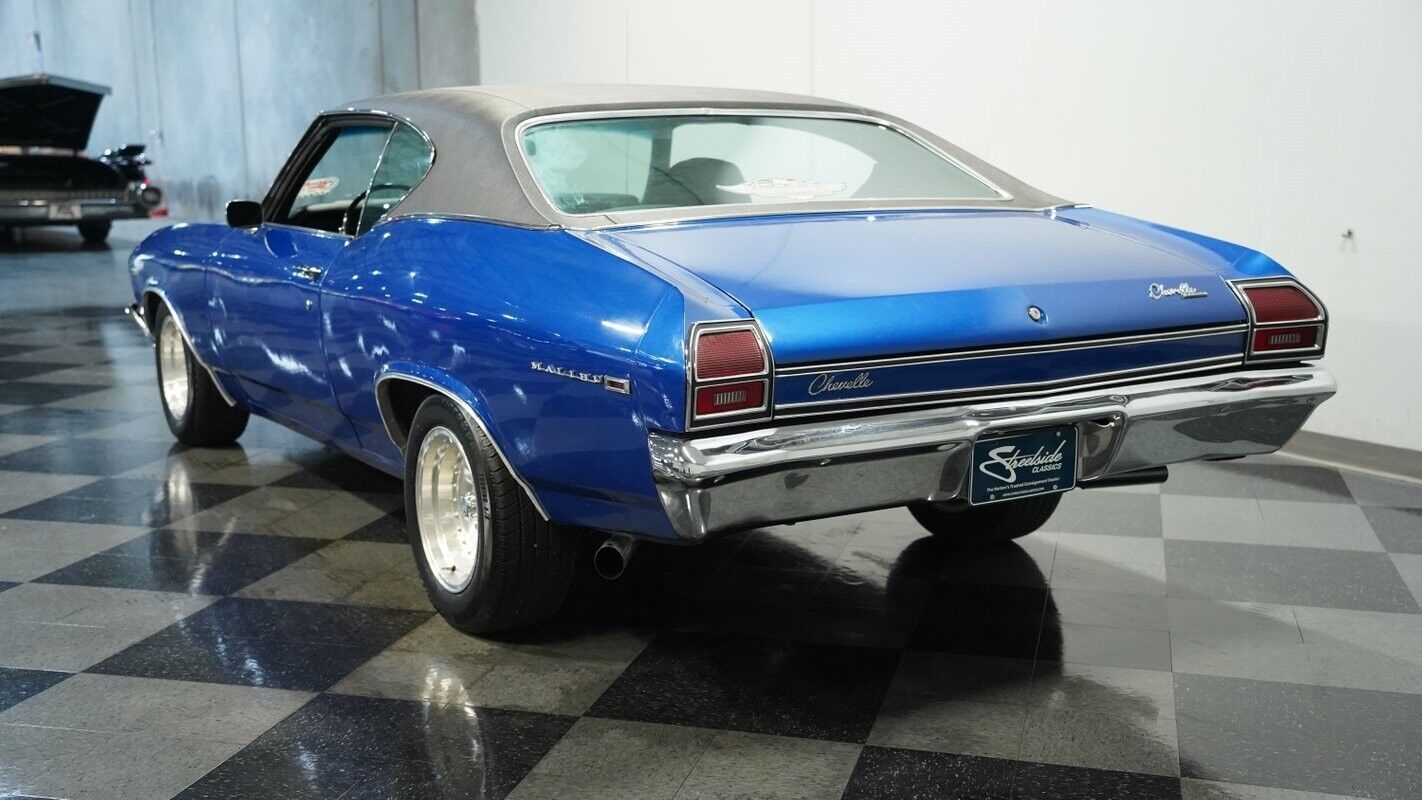 Chevrolet-Chevelle-1969-Blue-Black-68212-8