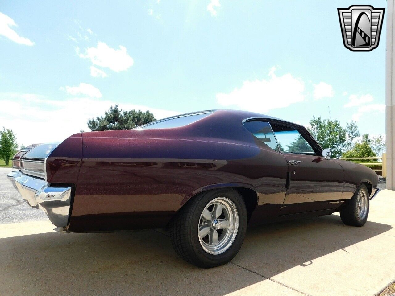 Chevrolet-Chevelle-1969-Burgundy-Black-152955-5