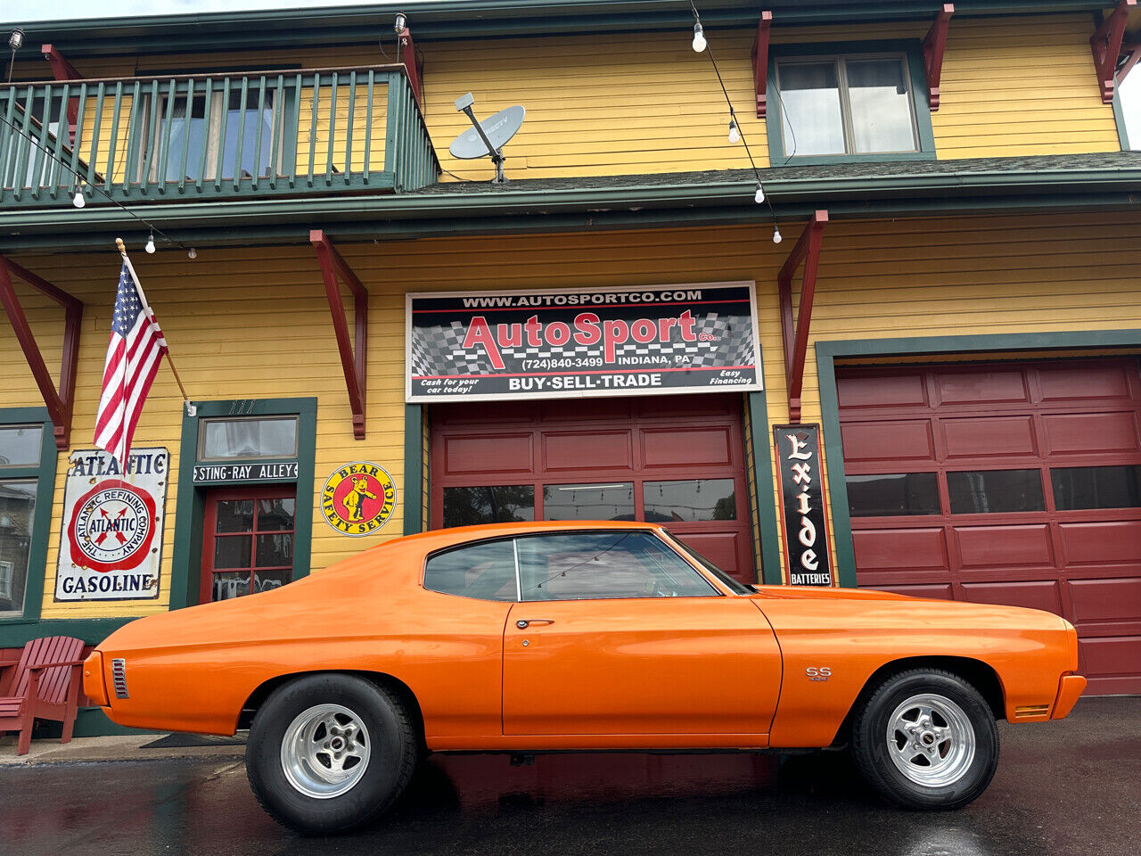 Chevrolet-Chevelle-1970-Orange-Black-46119-1