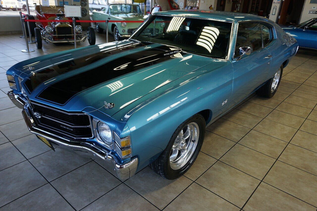 Chevrolet-Chevelle-1971-Blue-Black-103264-2