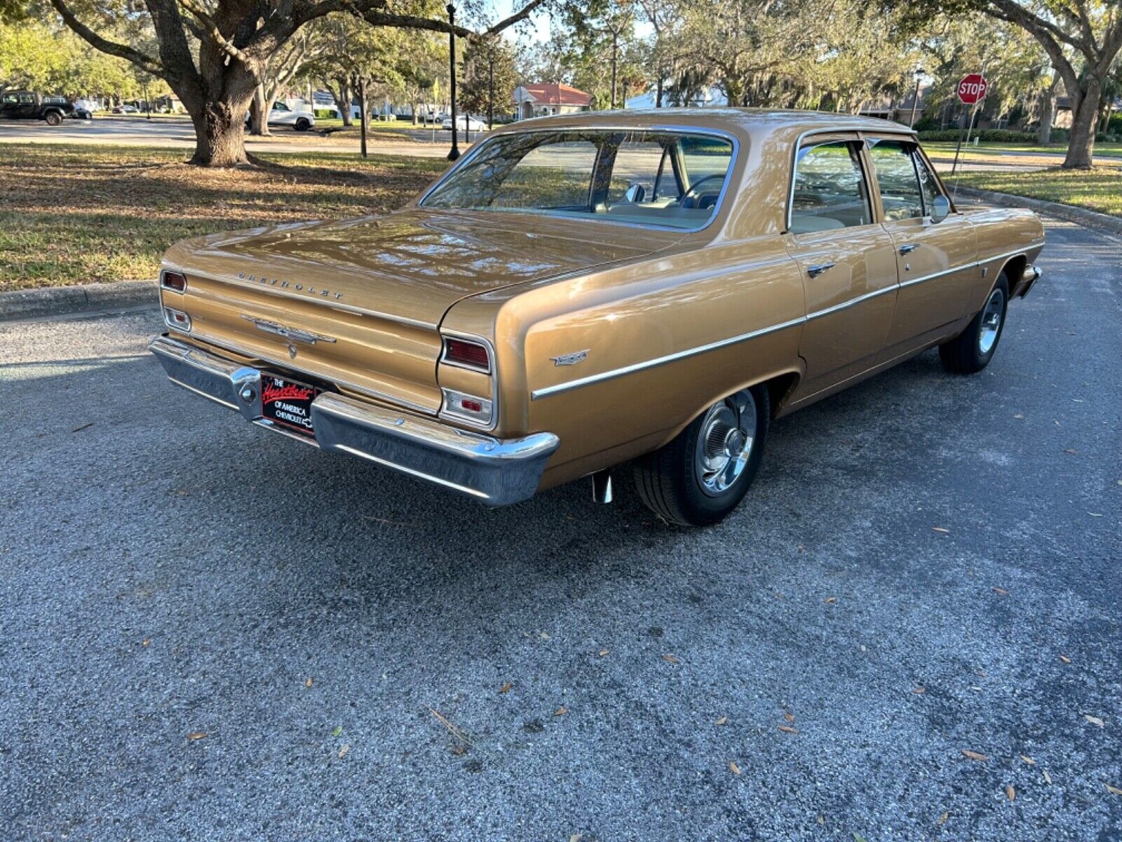 Chevrolet-Chevelle-Berline-1964-Gold-Tan-988-32