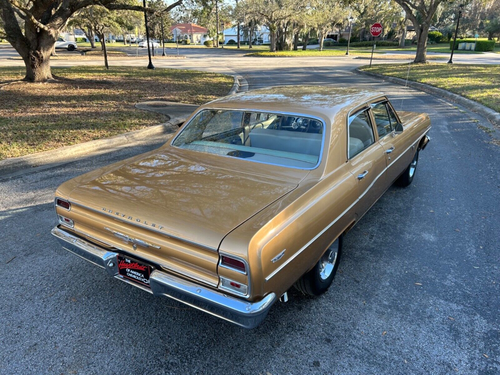 Chevrolet-Chevelle-Berline-1964-Gold-Tan-988-4