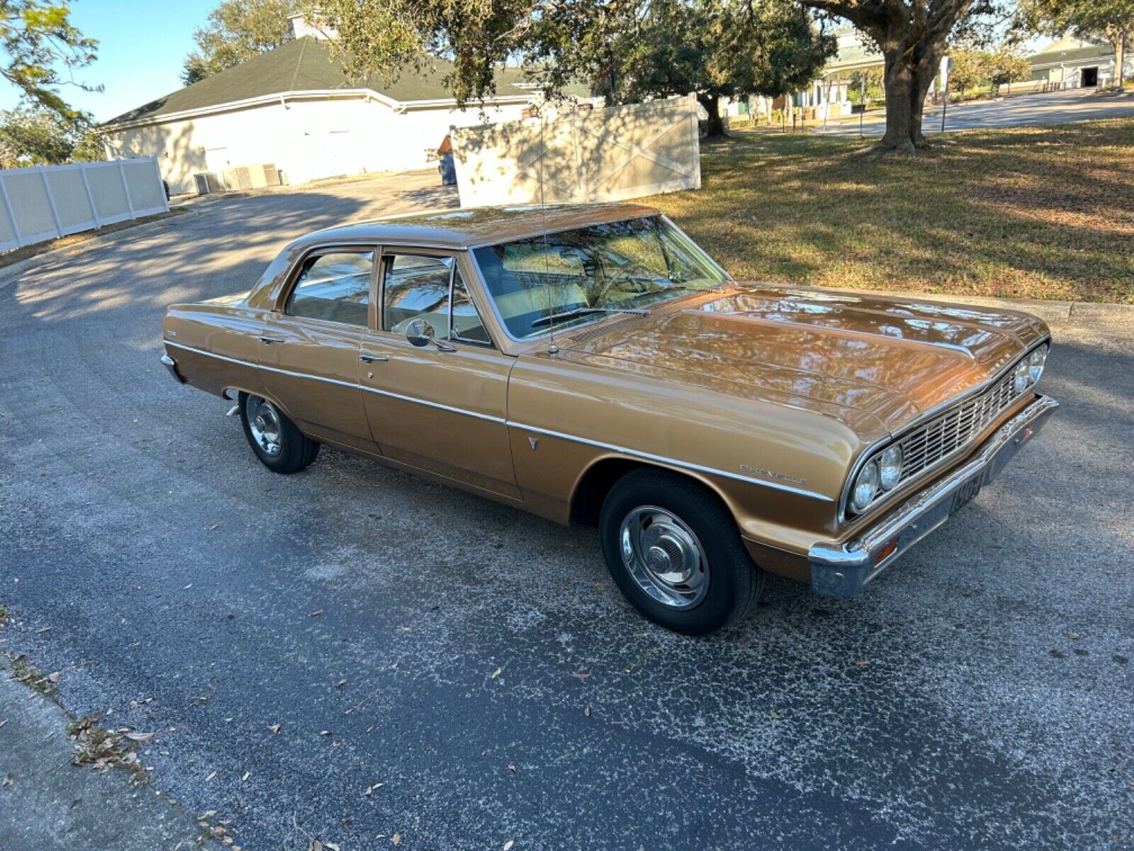 Chevrolet-Chevelle-Berline-1964-Gold-Tan-988-5