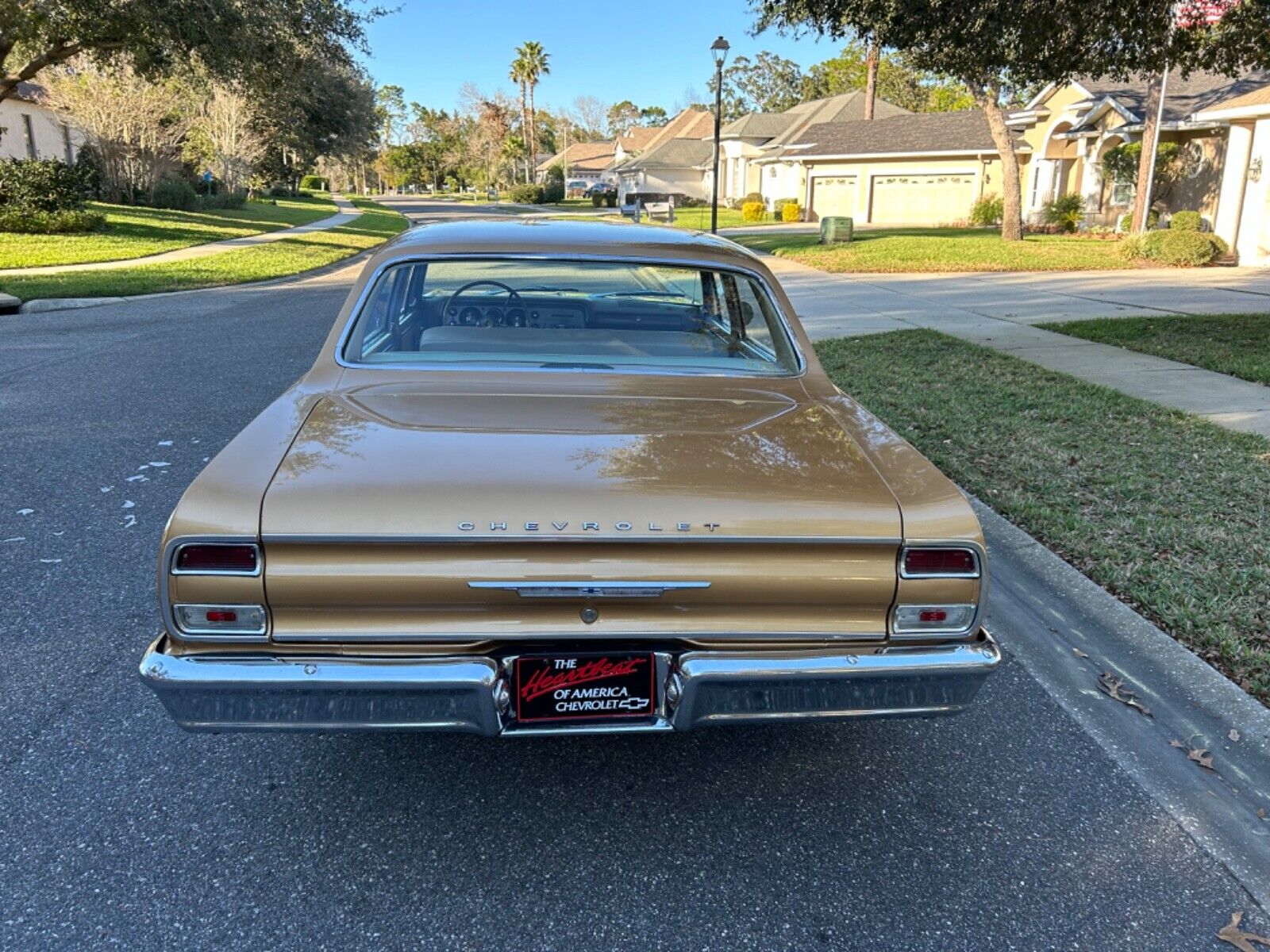 Chevrolet-Chevelle-Berline-1964-Gold-Tan-988-7