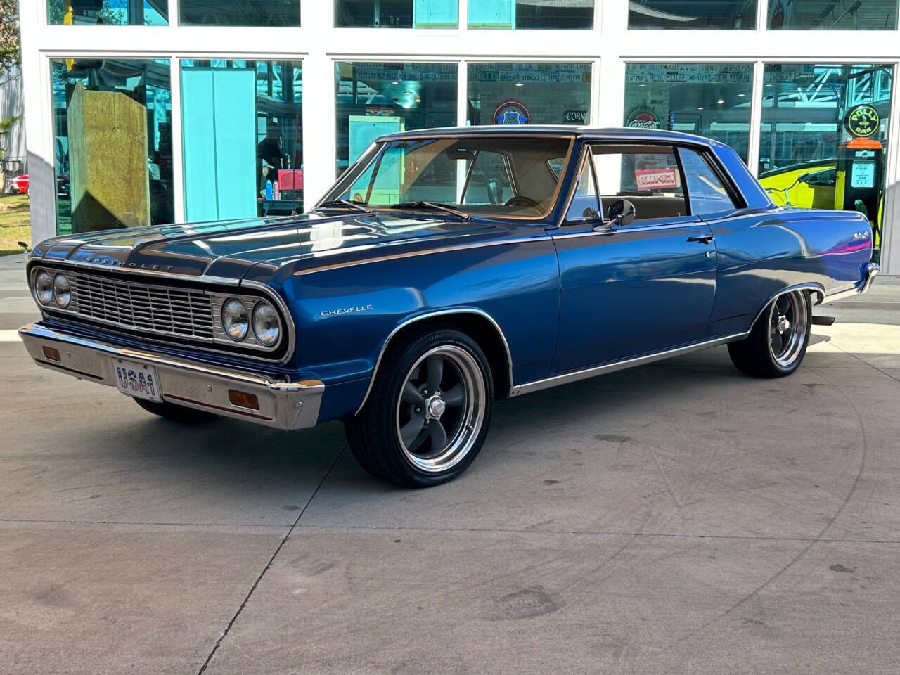 Chevrolet-Chevelle-Break-1964-Blue-White-7651-11