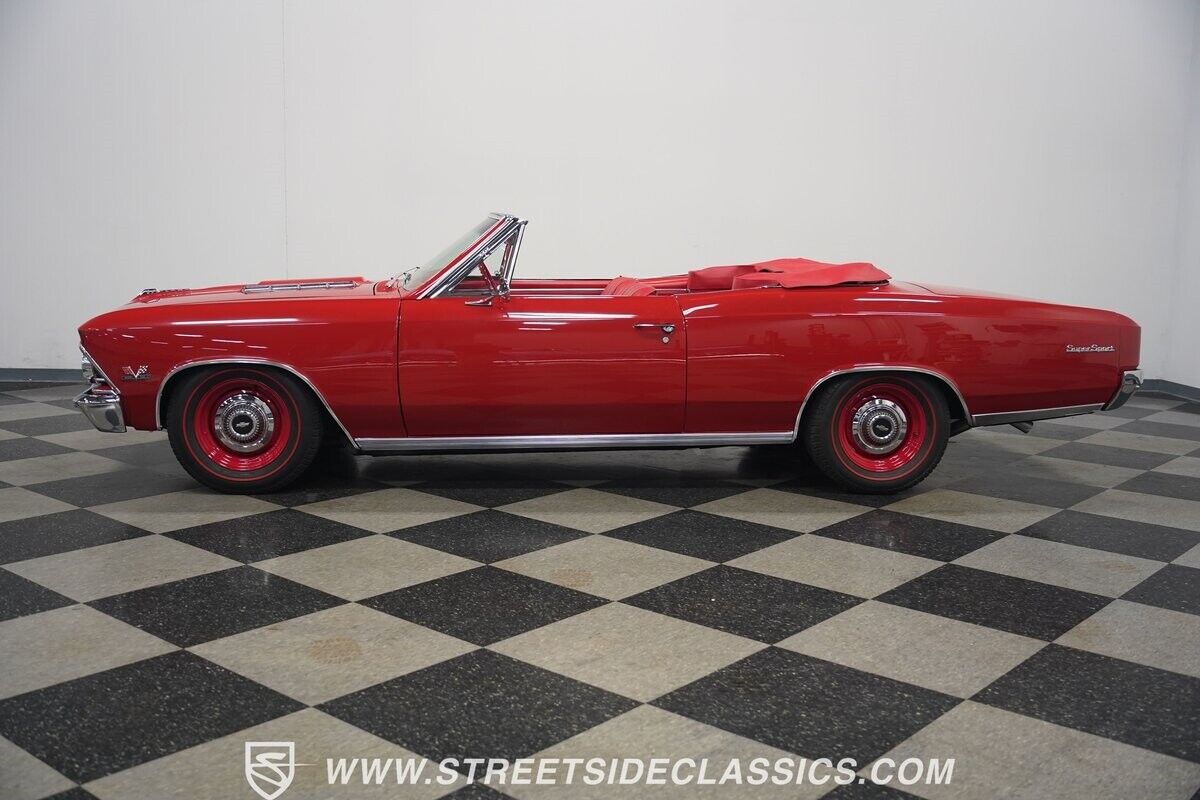 Chevrolet-Chevelle-Cabriolet-1966-Red-Red-35-2