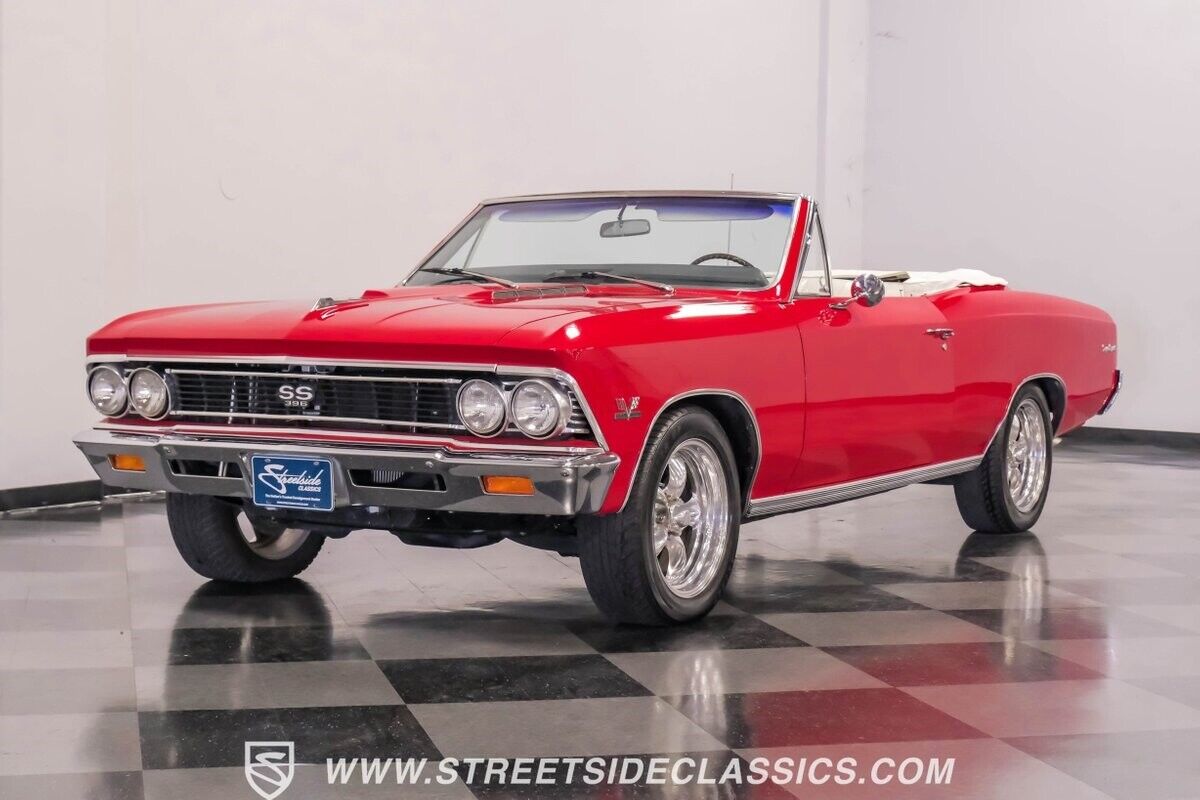 Chevrolet-Chevelle-Cabriolet-1966-Red-White-59449-5