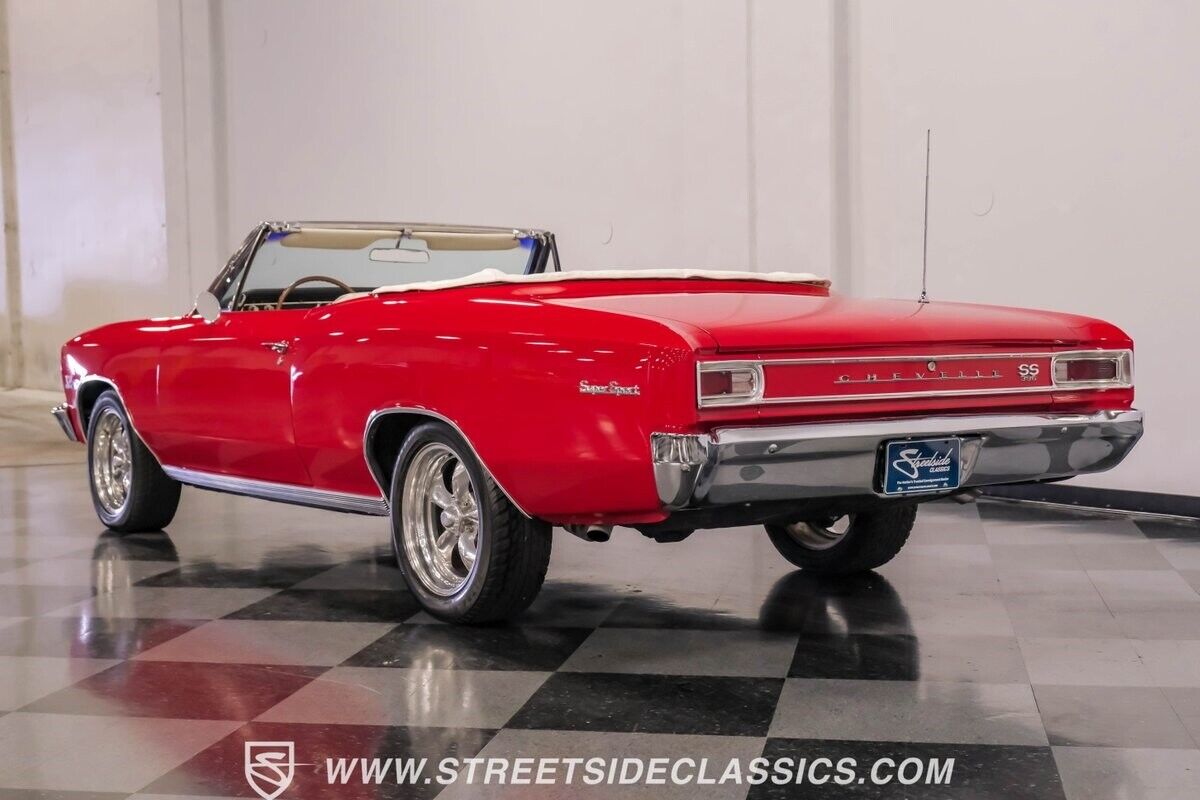 Chevrolet-Chevelle-Cabriolet-1966-Red-White-59449-8