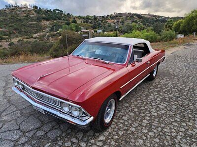 Chevrolet-Chevelle-Cabriolet-1966-Red-White-64678-3