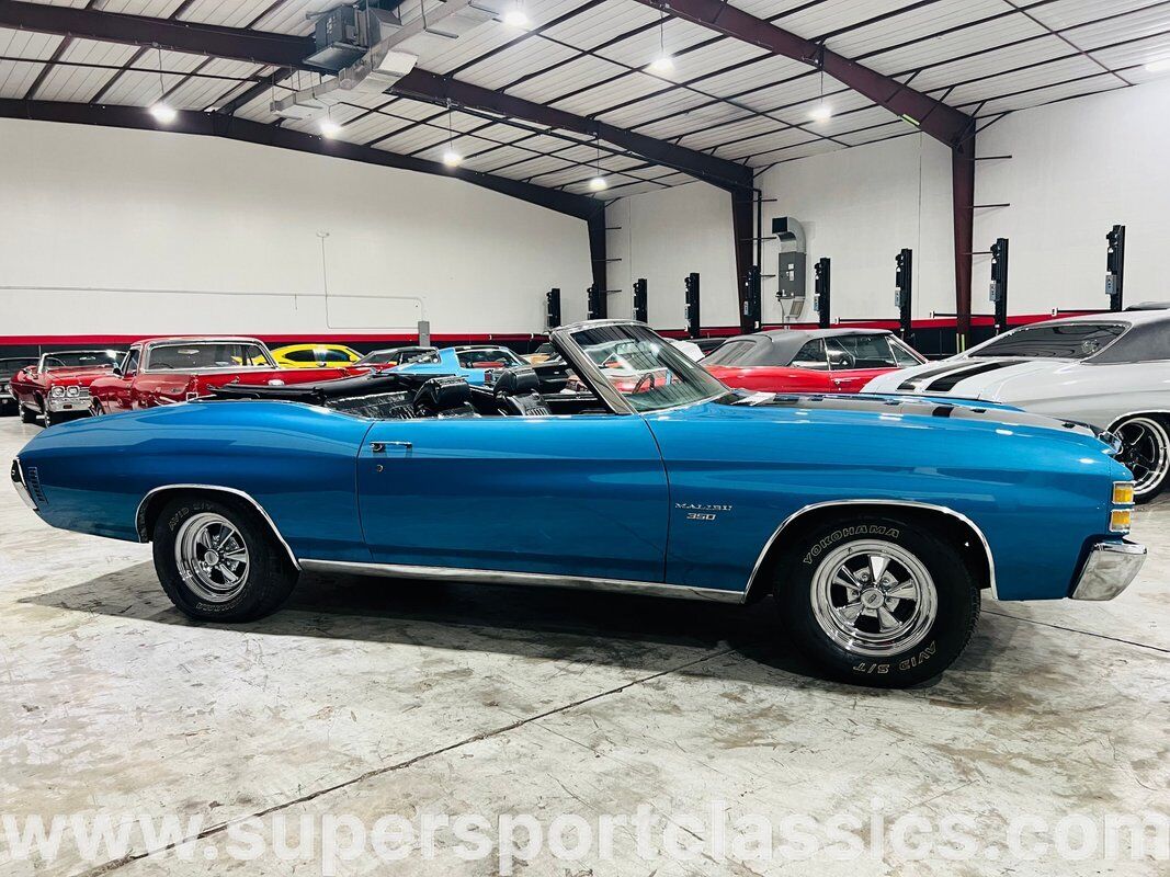 Chevrolet-Chevelle-Cabriolet-1971-Blue-Black-0-2