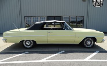 Chevrolet-Chevelle-Coupe-1964-Yellow-Black-28405-8