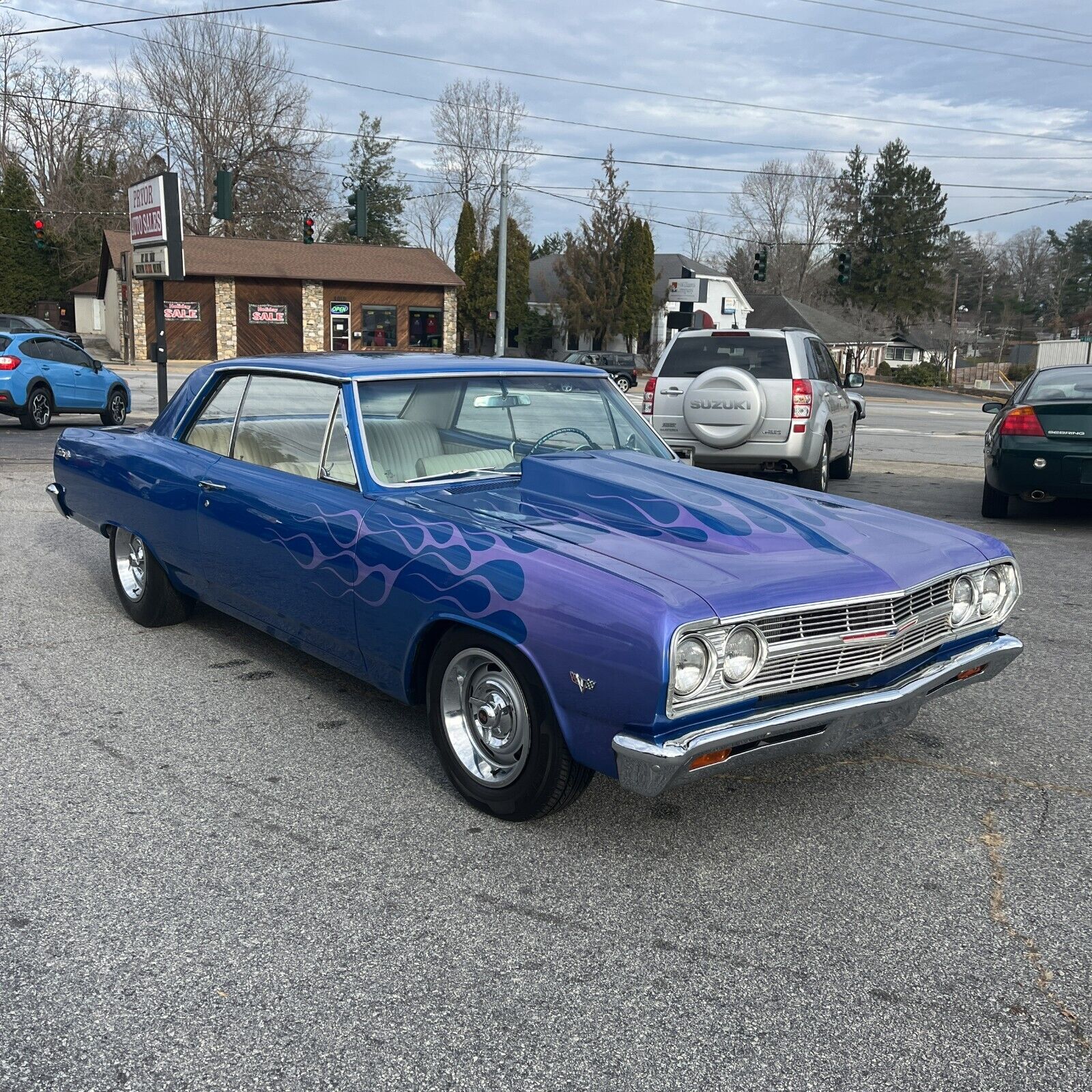 Chevrolet-Chevelle-Coupe-1965-Blue-77-2