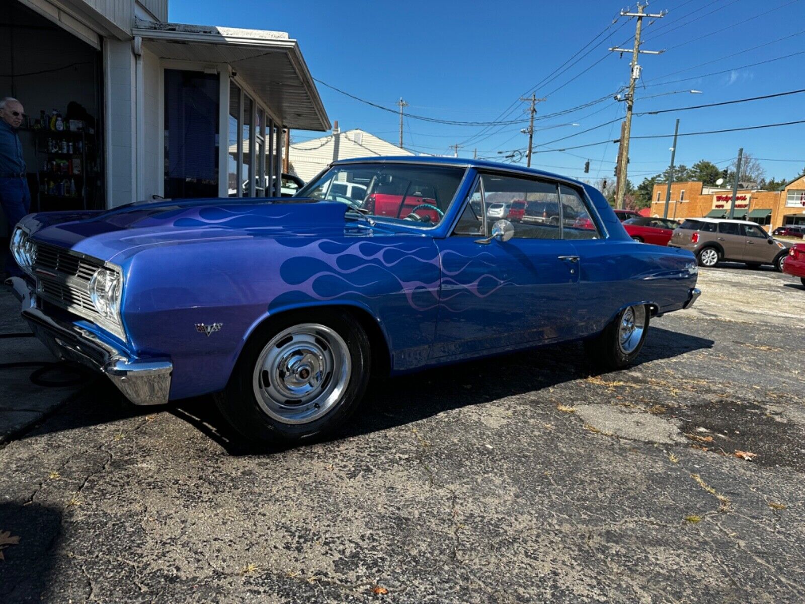 Chevrolet-Chevelle-Coupe-1965-Blue-77-27