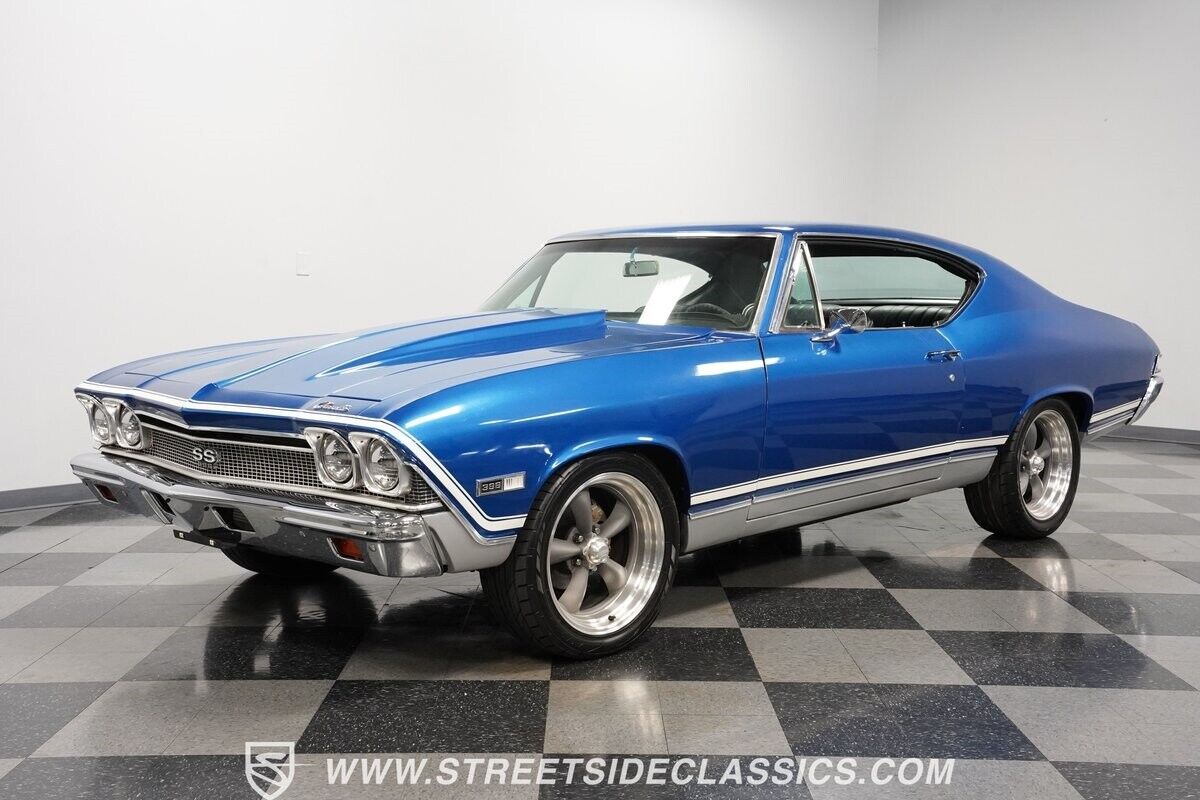 Chevrolet-Chevelle-Coupe-1968-Blue-Black-69627-5