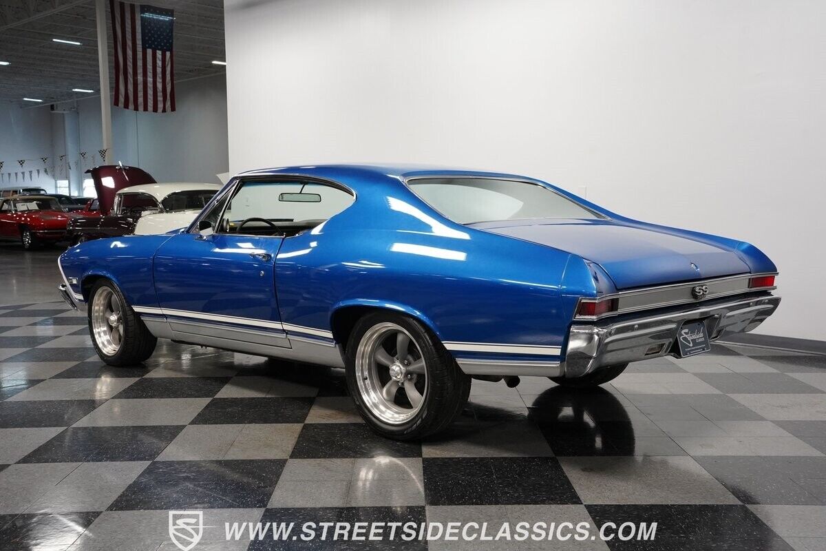 Chevrolet-Chevelle-Coupe-1968-Blue-Black-69627-9