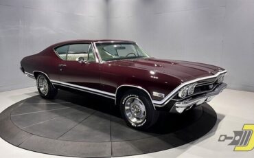 Chevrolet-Chevelle-Coupe-1968-Burgundy-White-129250-30