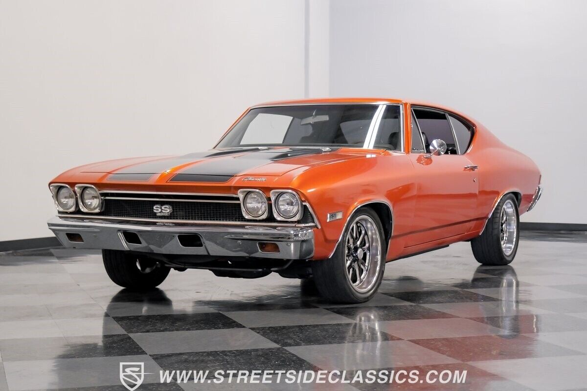 Chevrolet-Chevelle-Coupe-1968-Orange-Black-28345-5