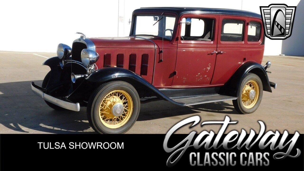 Chevrolet-Confederate-1932-Maroon-Gray-60593