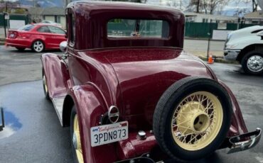 Chevrolet-Confederate-Coupe-1932-Burgundy-Gray-19867-7