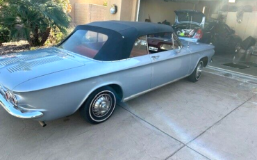 Chevrolet-Corvair-Cabriolet-1962-Silver-Red-146708-5