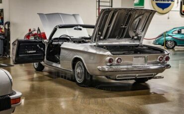 Chevrolet-Corvair-Cabriolet-1963-Silver-Black-119669-3