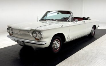 Chevrolet-Corvair-Cabriolet-1963-White-Red-136517-1