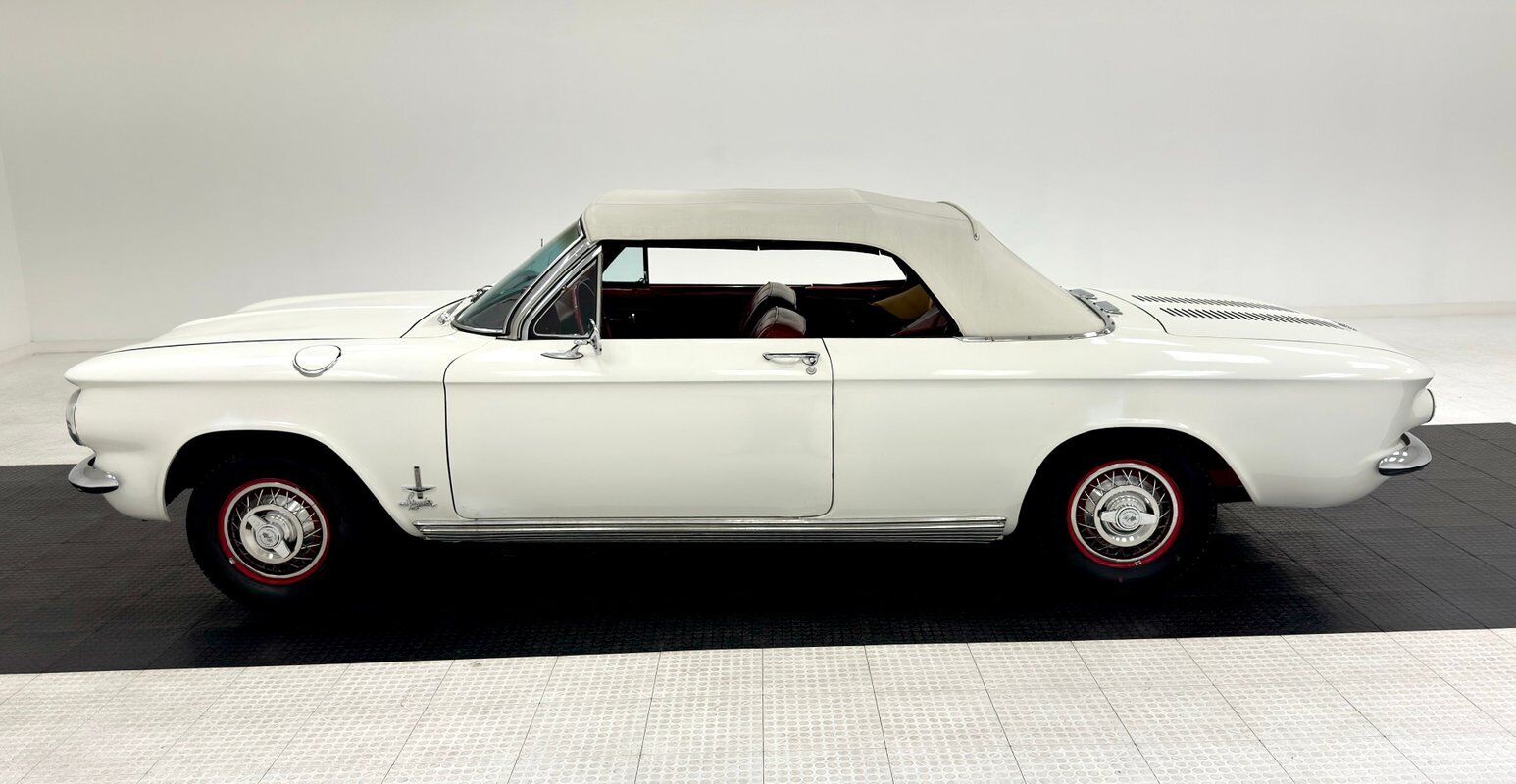 Chevrolet-Corvair-Cabriolet-1963-White-Red-136517-2