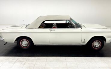 Chevrolet-Corvair-Cabriolet-1963-White-Red-136517-8