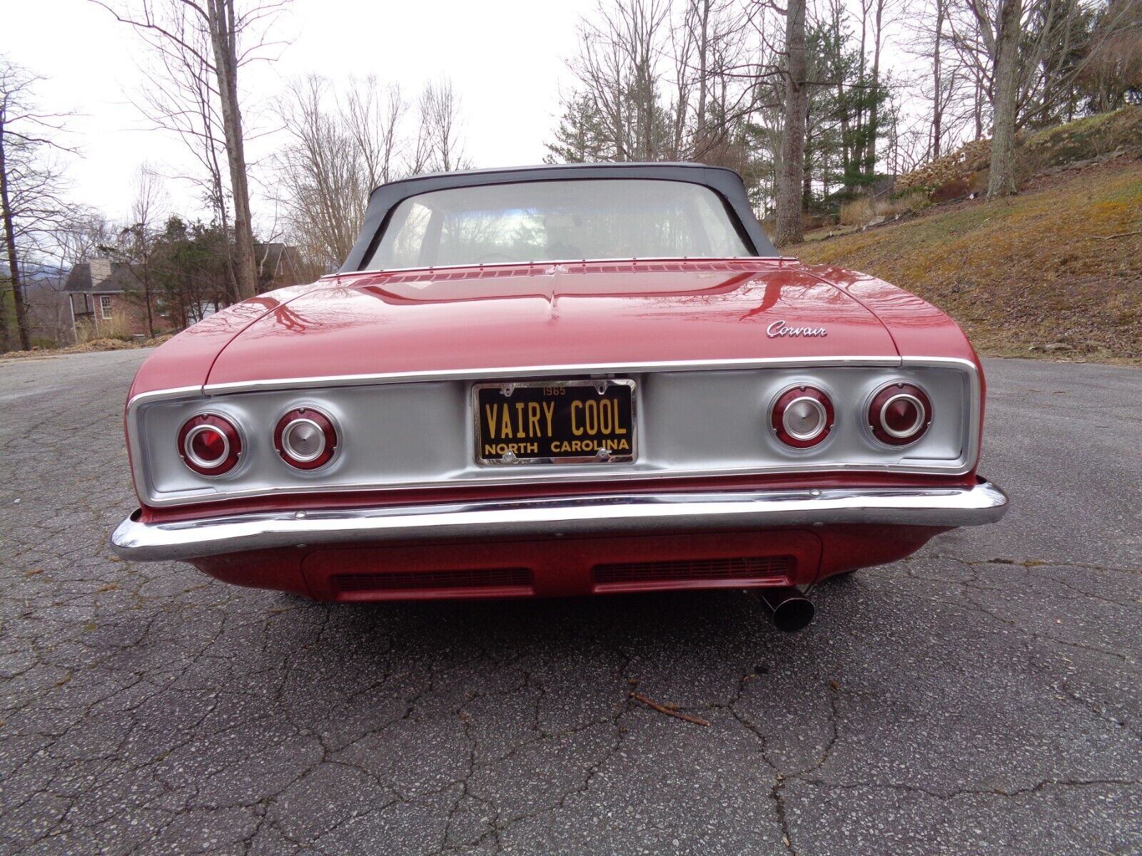 Chevrolet-Corvair-Cabriolet-1965-Red-Red-99779-5