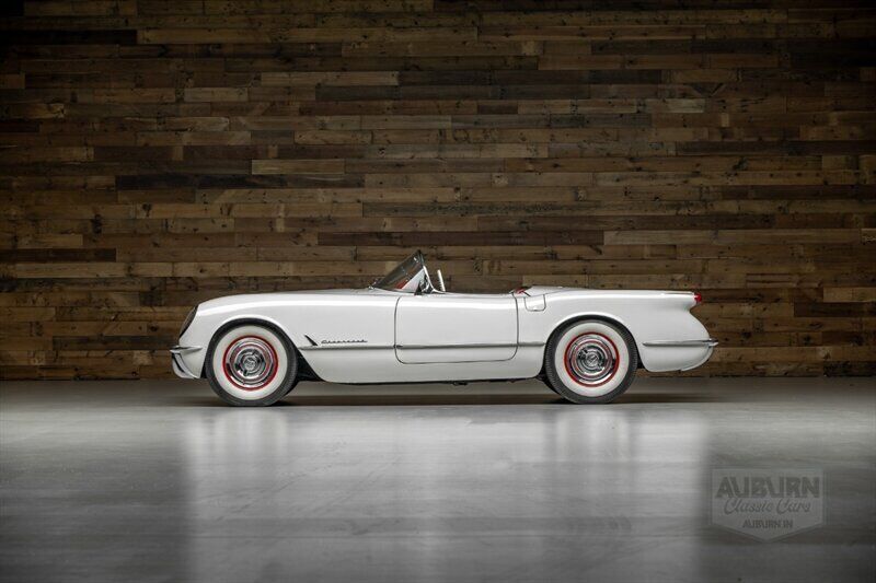 Chevrolet-Corvette-1953-White-Red-0-1