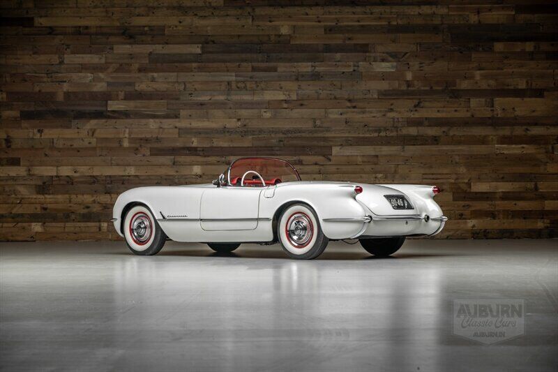 Chevrolet-Corvette-1953-White-Red-0-2