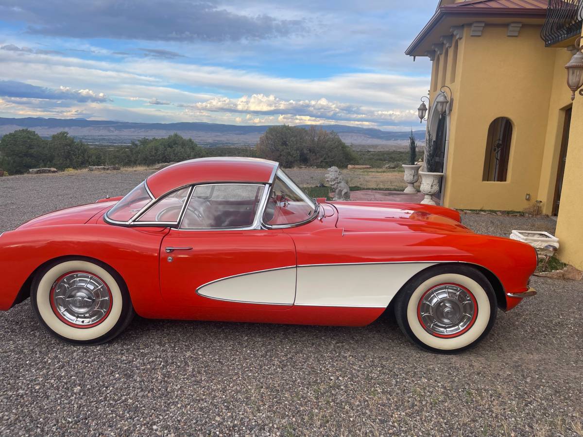 Chevrolet-Corvette-1956-red-106216-1