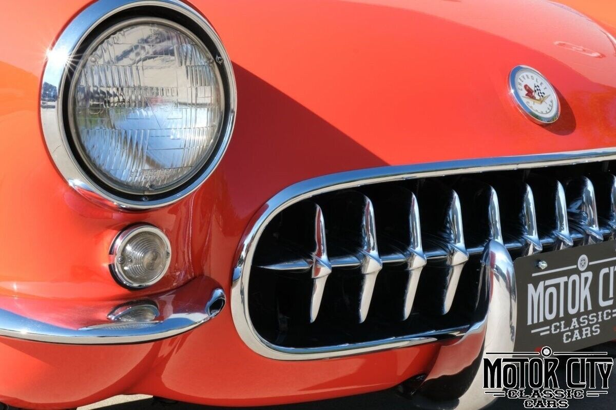 Chevrolet-Corvette-1957-Red-Red-0-10