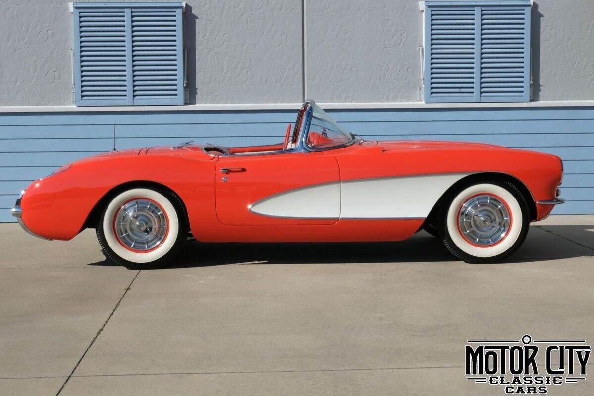 Chevrolet-Corvette-1957-Red-Red-0-2