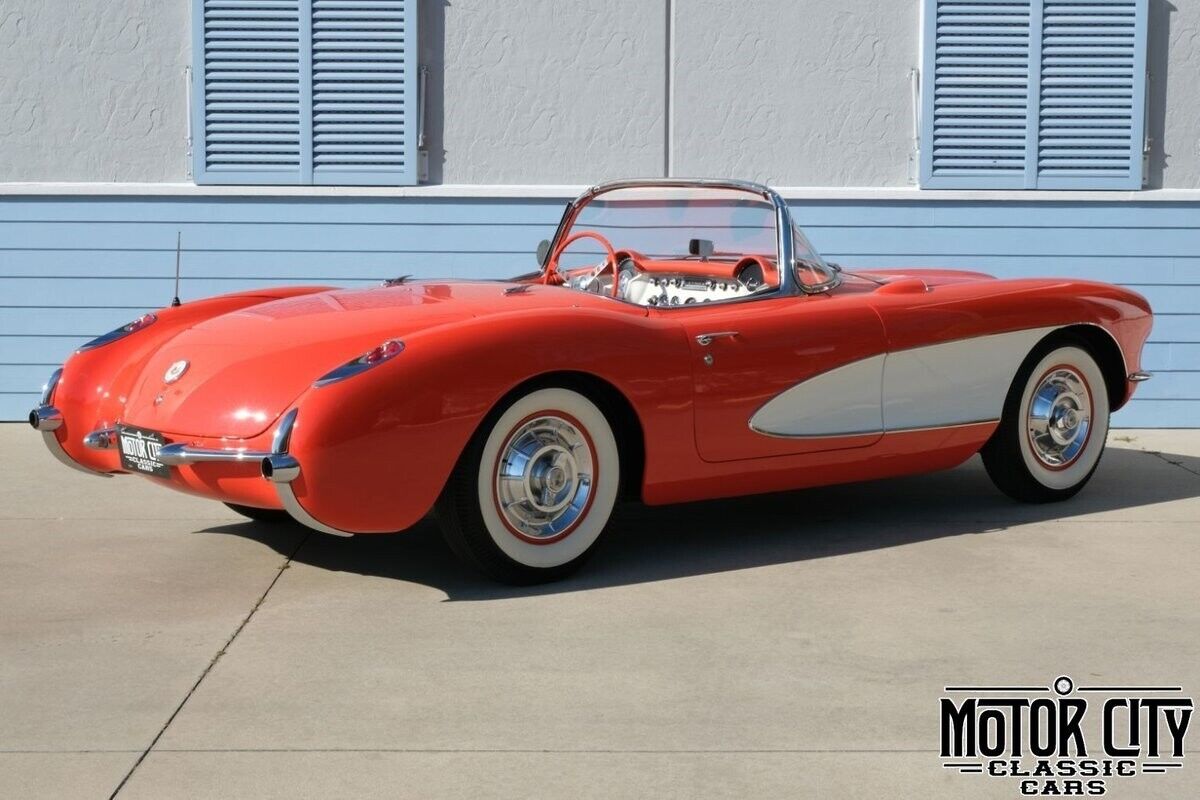 Chevrolet-Corvette-1957-Red-Red-0-4