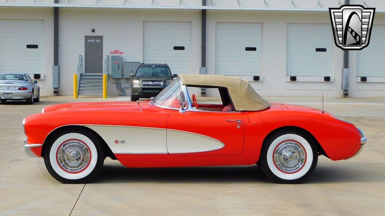 Chevrolet-Corvette-1957-Red-Red-10977-5