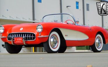 Chevrolet-Corvette-1957-Red-Red-10977-8