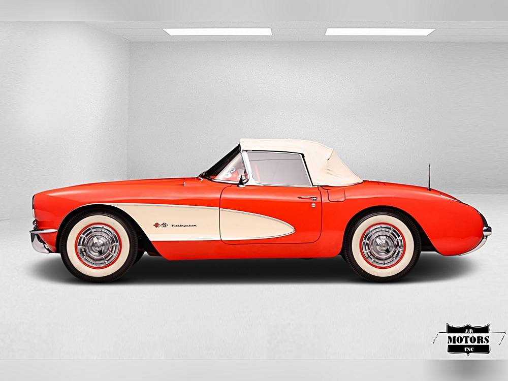 Chevrolet-Corvette-1957-red-9817-7