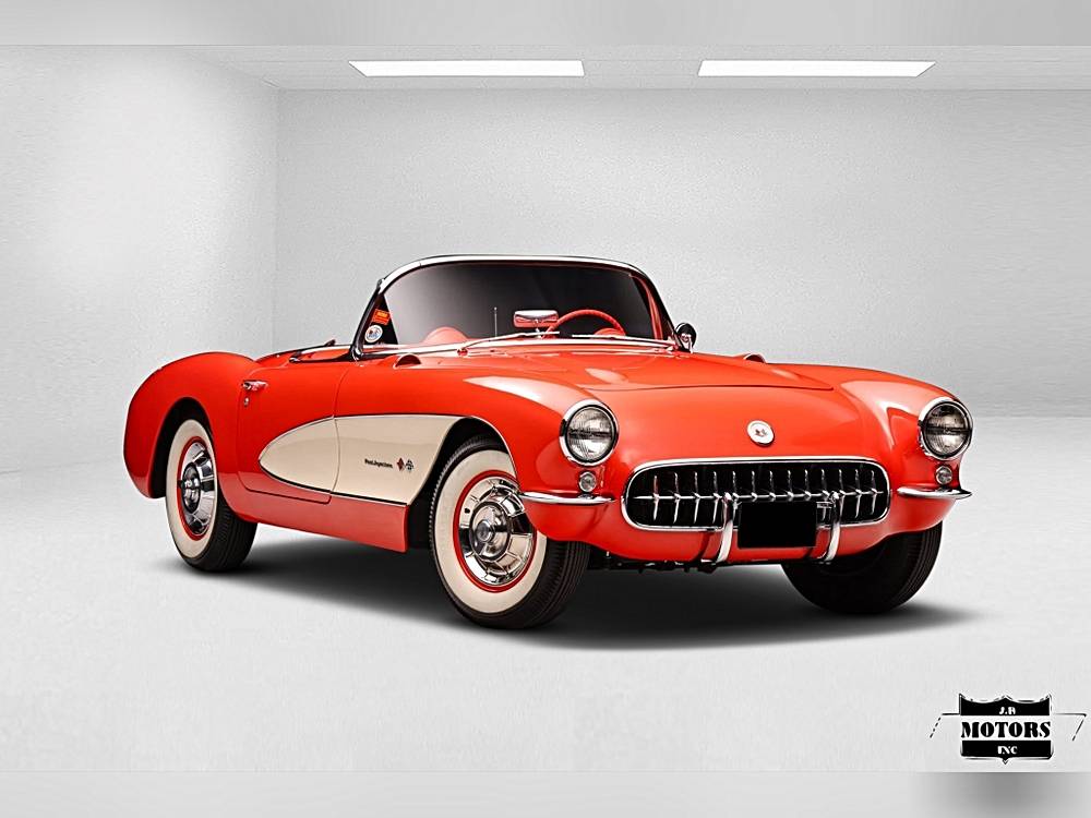 Chevrolet-Corvette-1957-red-9817