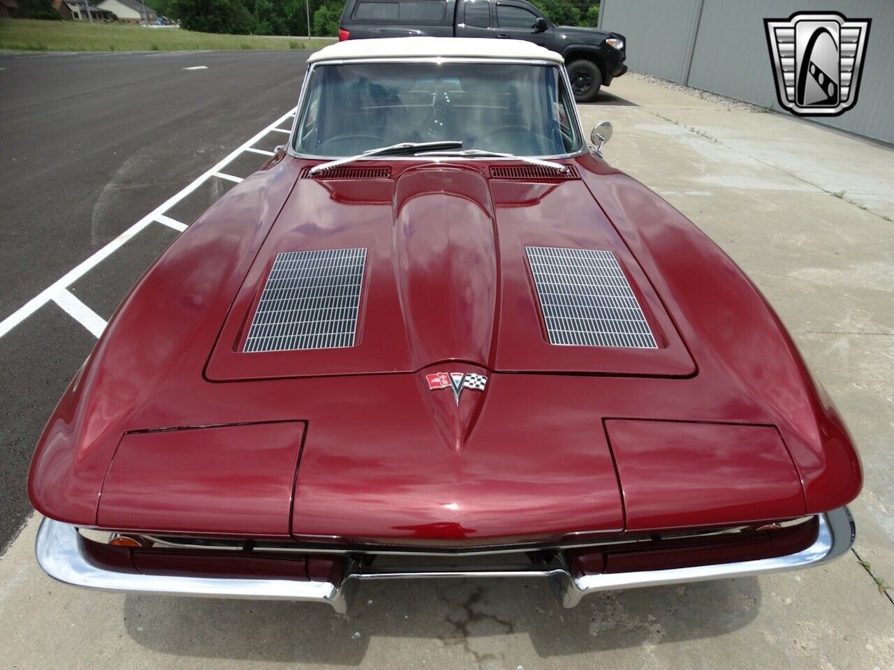 Chevrolet-Corvette-1963-Red-Black-3977-3