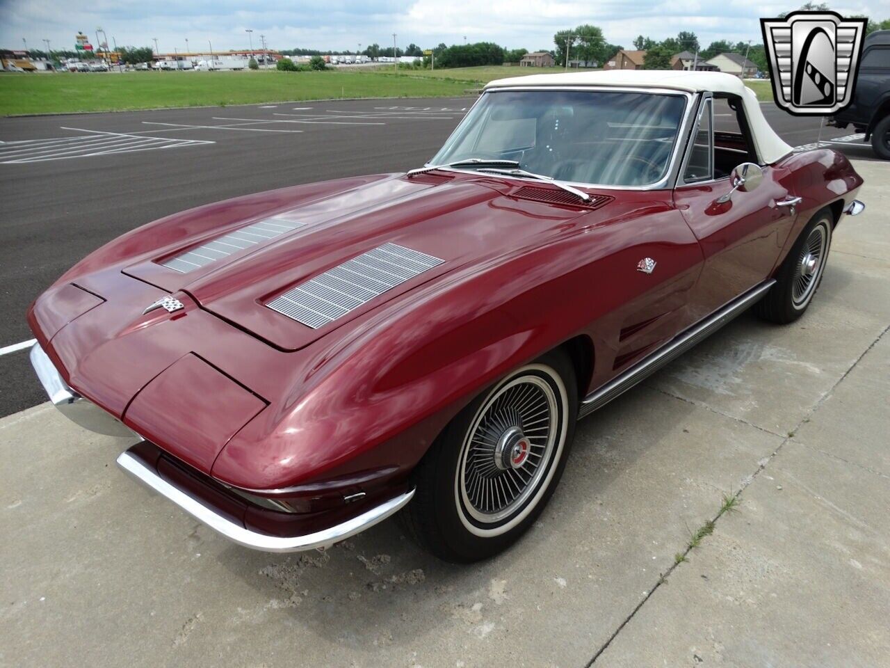 Chevrolet-Corvette-1963-Red-Black-3977-4