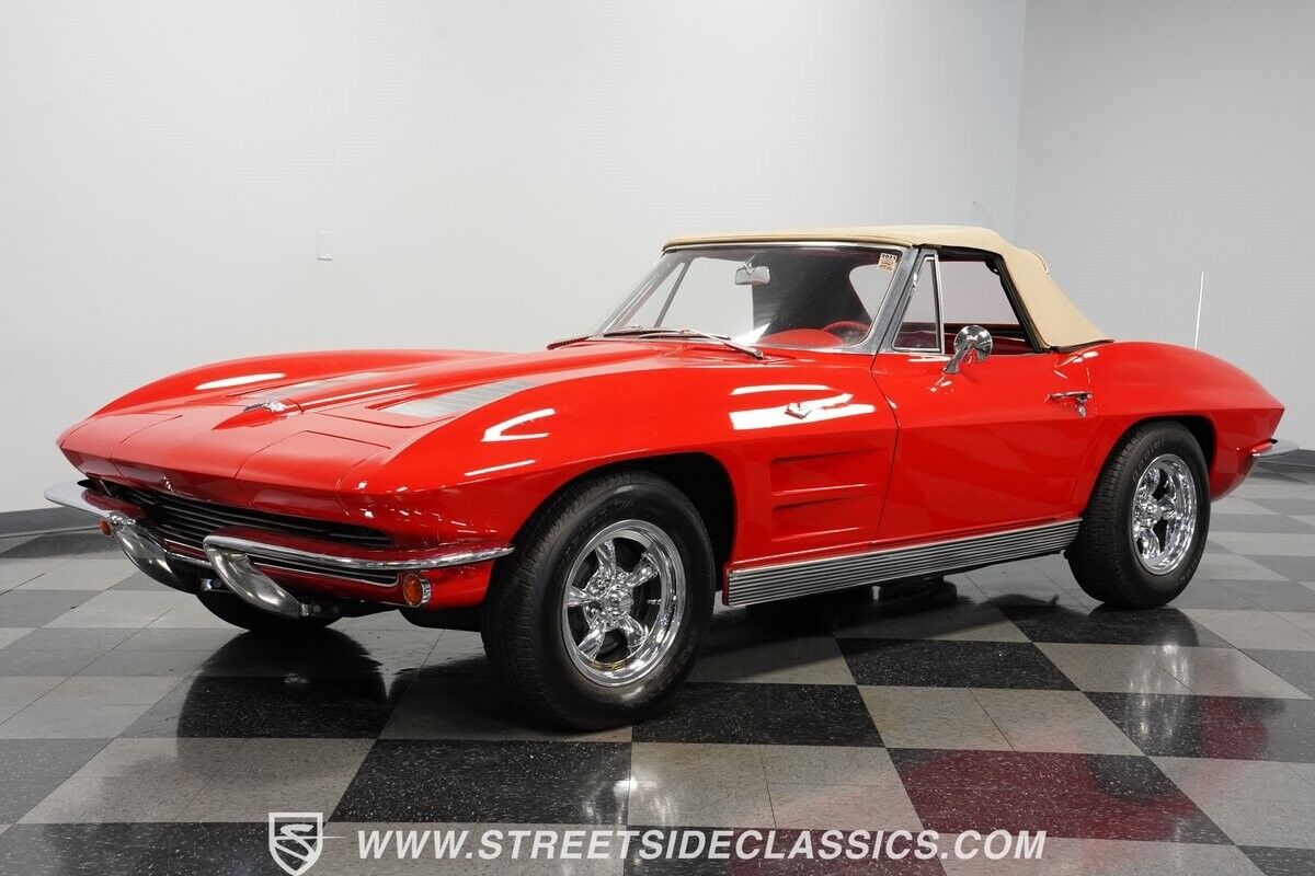 Chevrolet-Corvette-1963-Red-Red-159602-5