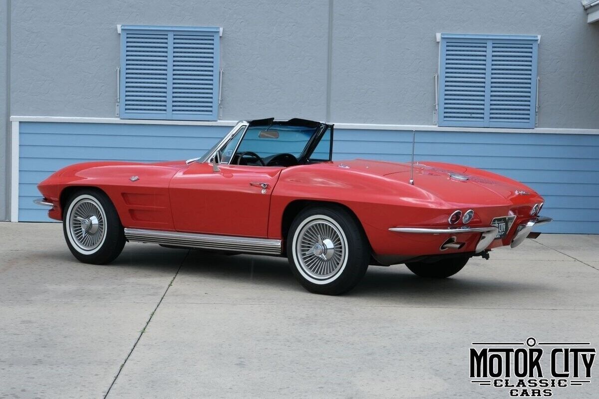 Chevrolet-Corvette-1964-Red-Black-0-11