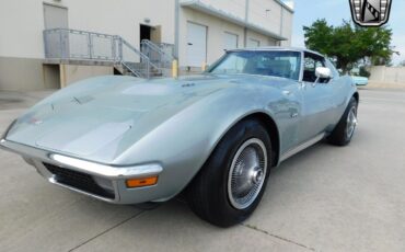 Chevrolet-Corvette-1971-Silver-Blue-85936-11