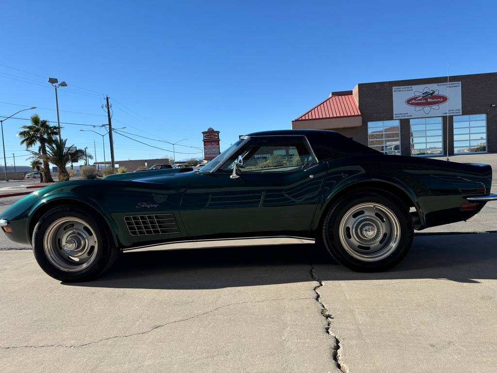 Chevrolet-Corvette-1971-green-86101-6