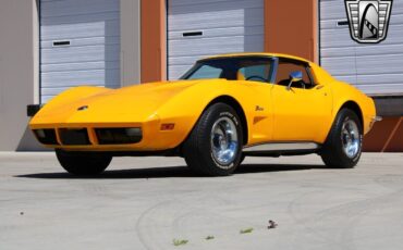 Chevrolet-Corvette-1973-Yellow-Black-147728-7