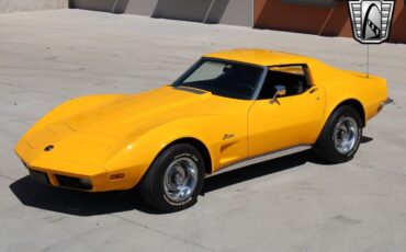 Chevrolet-Corvette-1973-Yellow-Black-147728-9